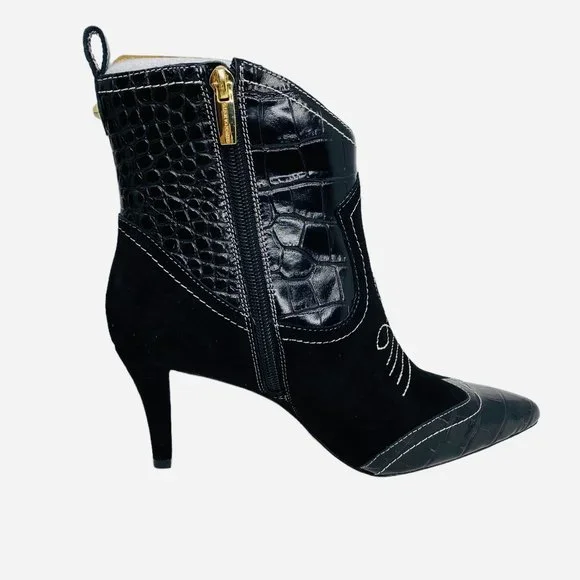 Vince Camuto Leather Saiovell Dress Bootie - Picture 8 of 9